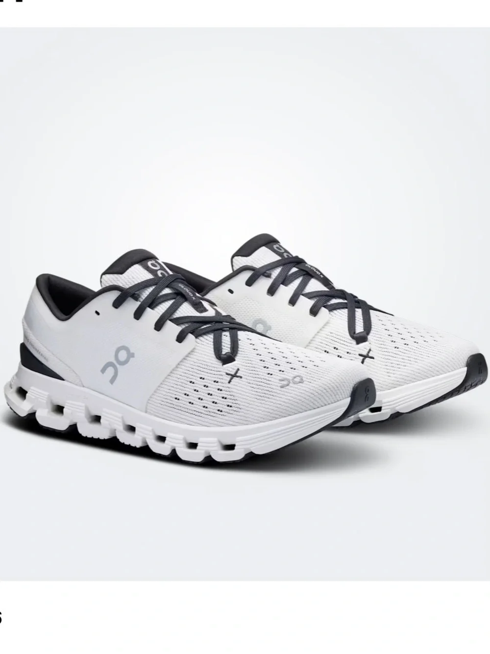 On Cloud X Women’s Size 5 White Mesh Running Athletic Sneaker